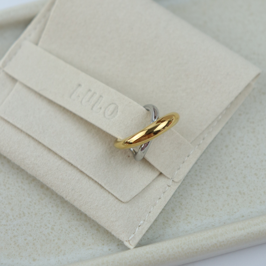 Crossed Earcuff Bicolor