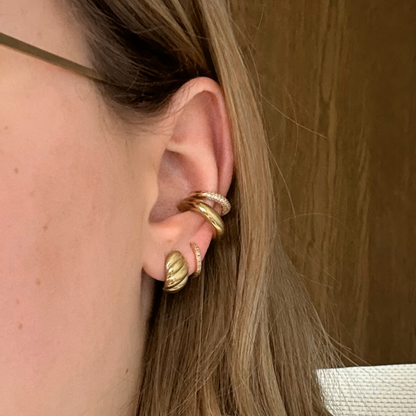 Croissant Ohrstecker