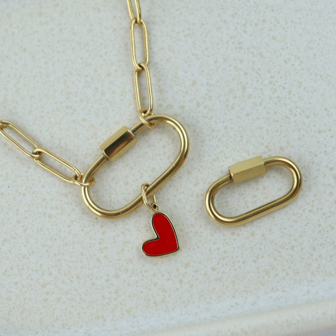 Red Heart Charm