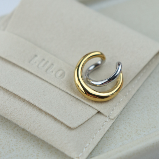 Crossed Earcuff Bicolor