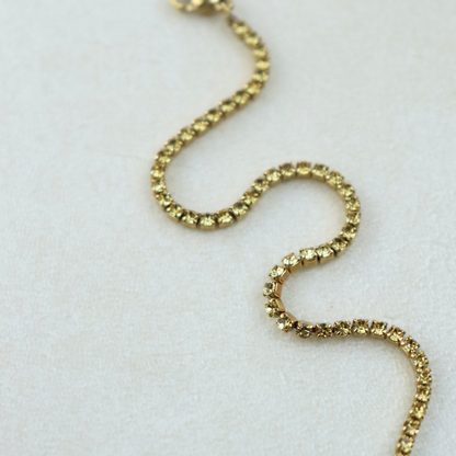 Tennis Armband | Glitzer Armband