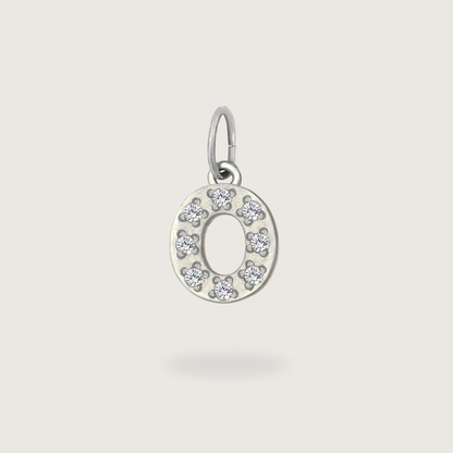 Glitter Letter Charm