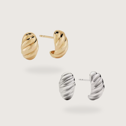 Croissant Ohrstecker