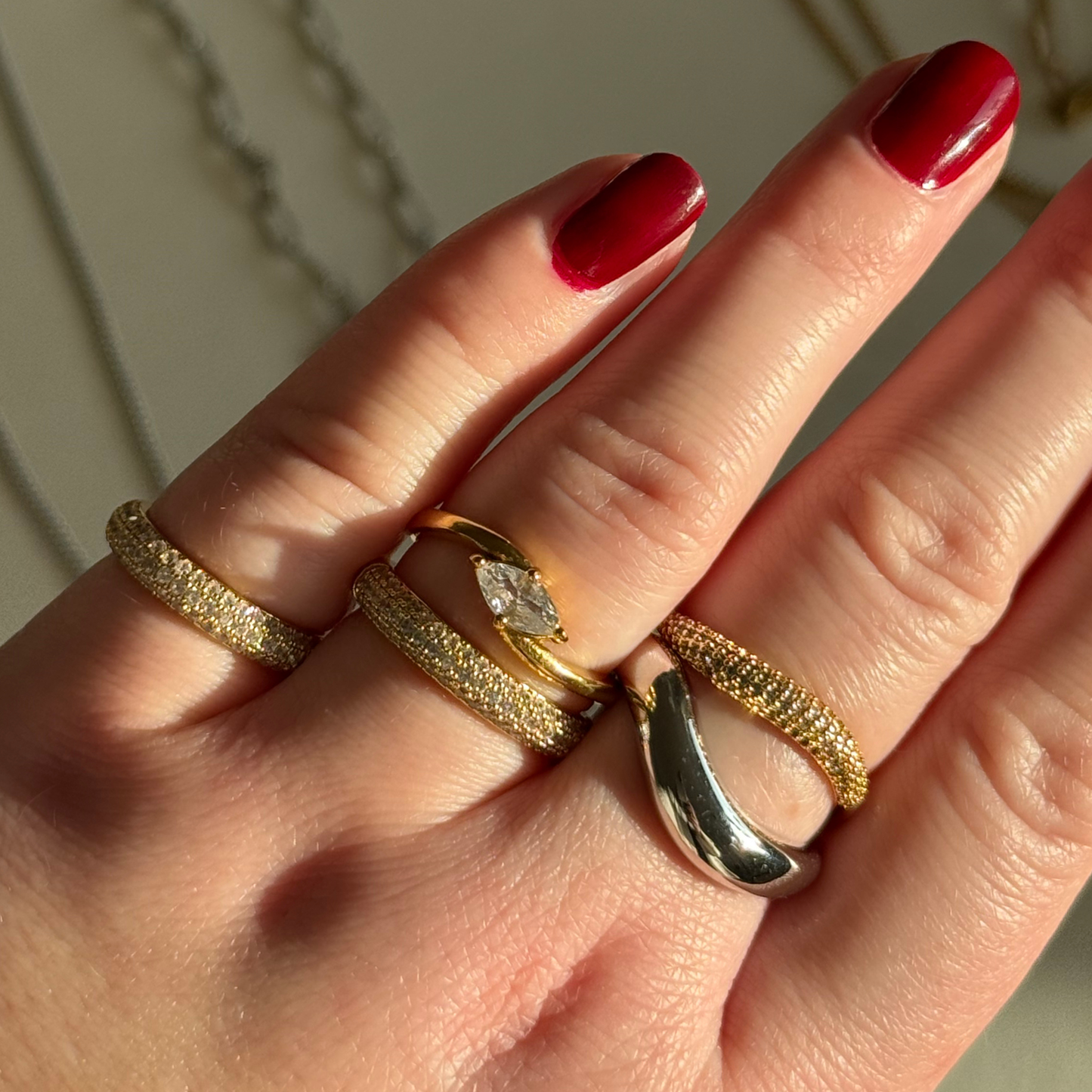 PREORDER - Marquise Shine Ring