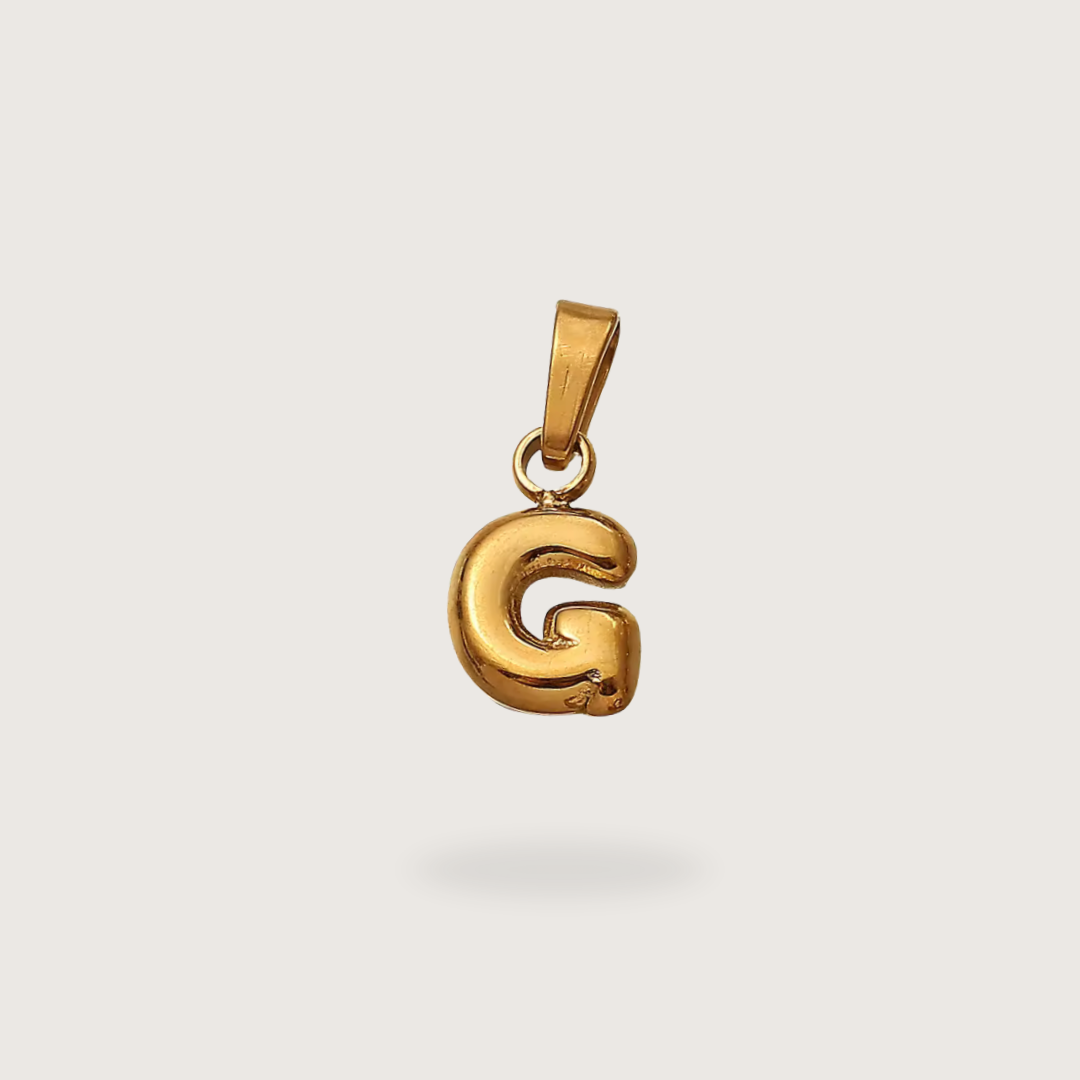 Letter Charm Bubbly