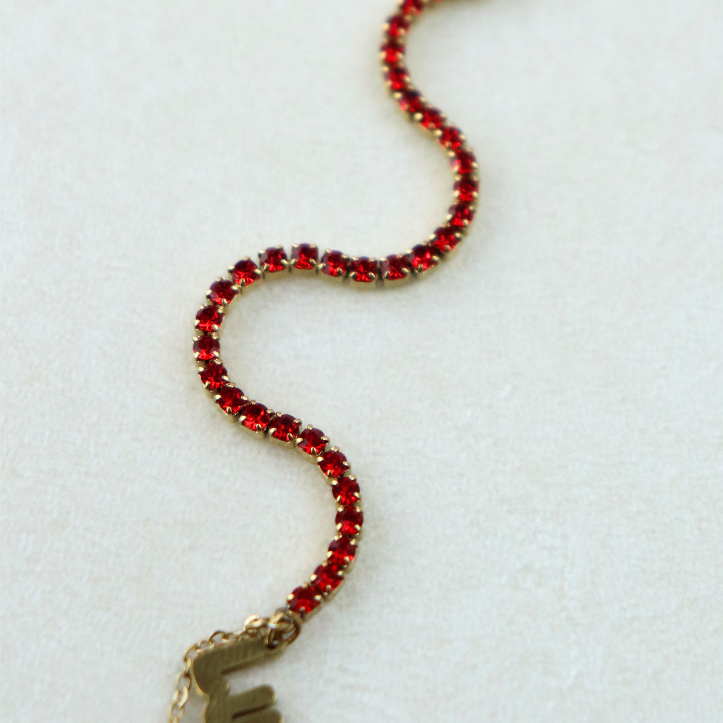 Tennis Armband | Glitzer Armband