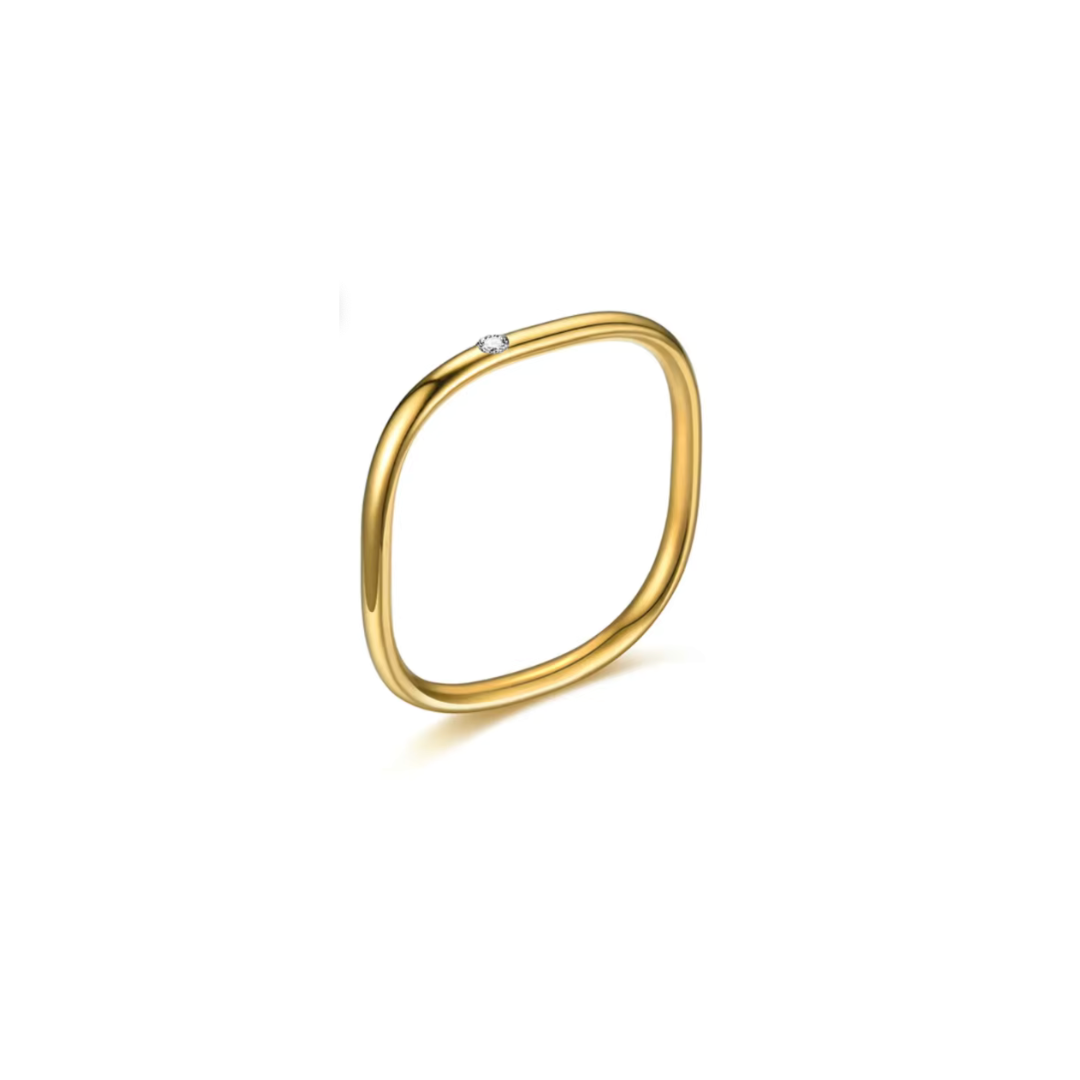 Square Shine Ring