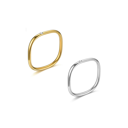 Square Shine Ring