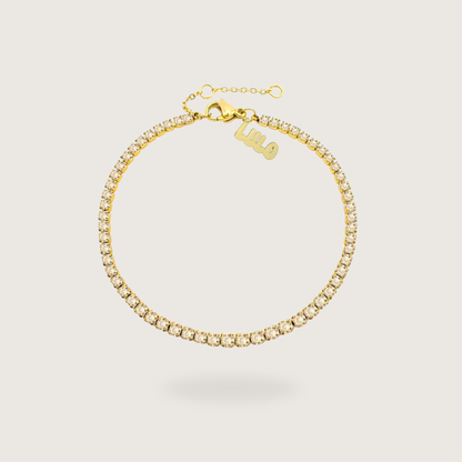 Tennis Armband | Glitzer Armband