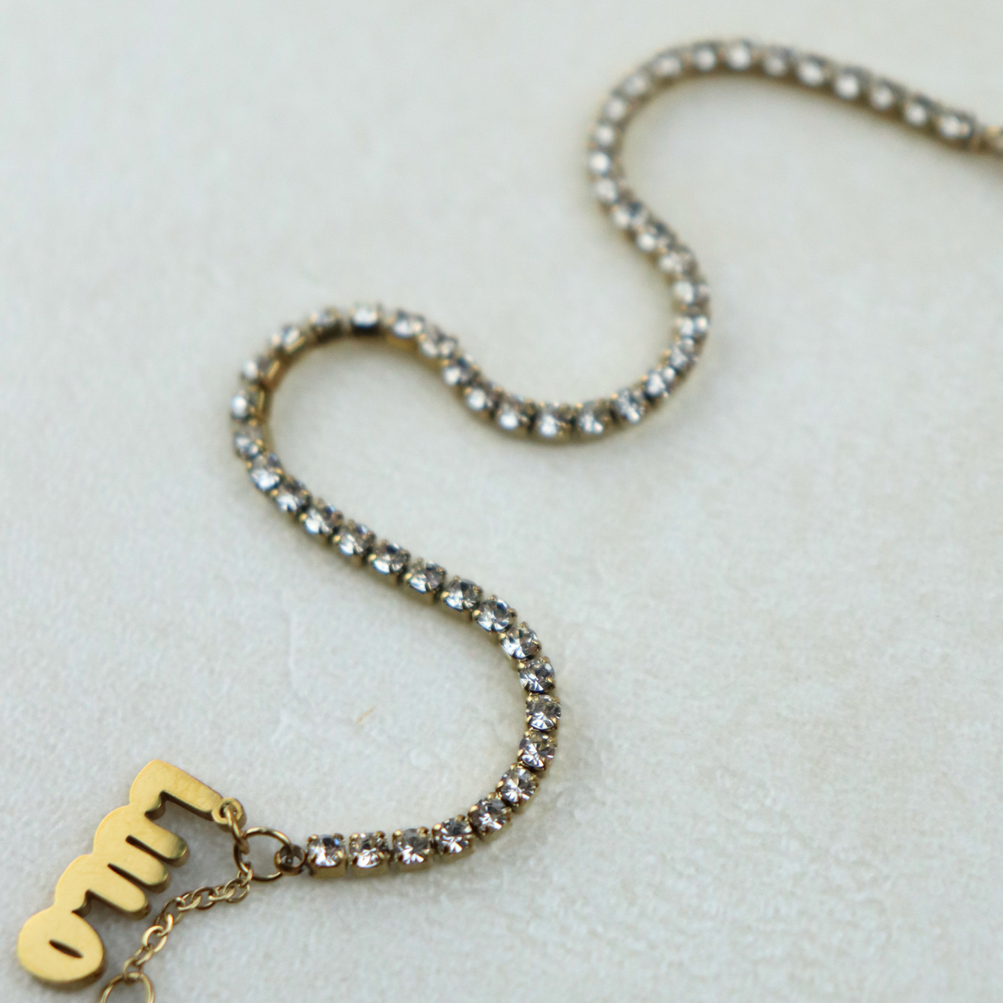 Tennis Armband | Glitzer Armband